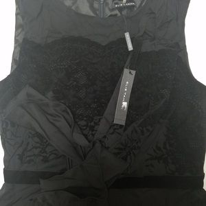 NWT Elie Tahari Women’s Black Cocktail Dress -$398